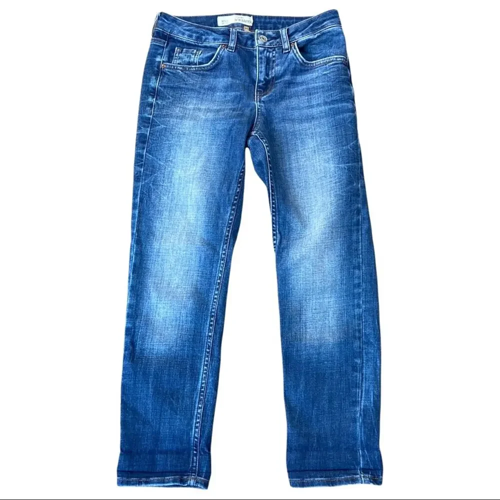 Topshop Moto New Baxter Jeans Mid Rise W25 L30